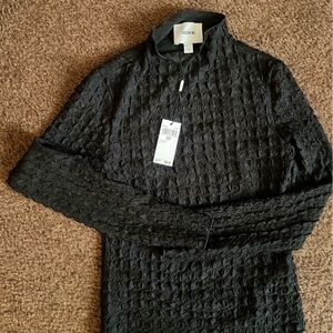 Jason Wu Black Textured Women's Cape